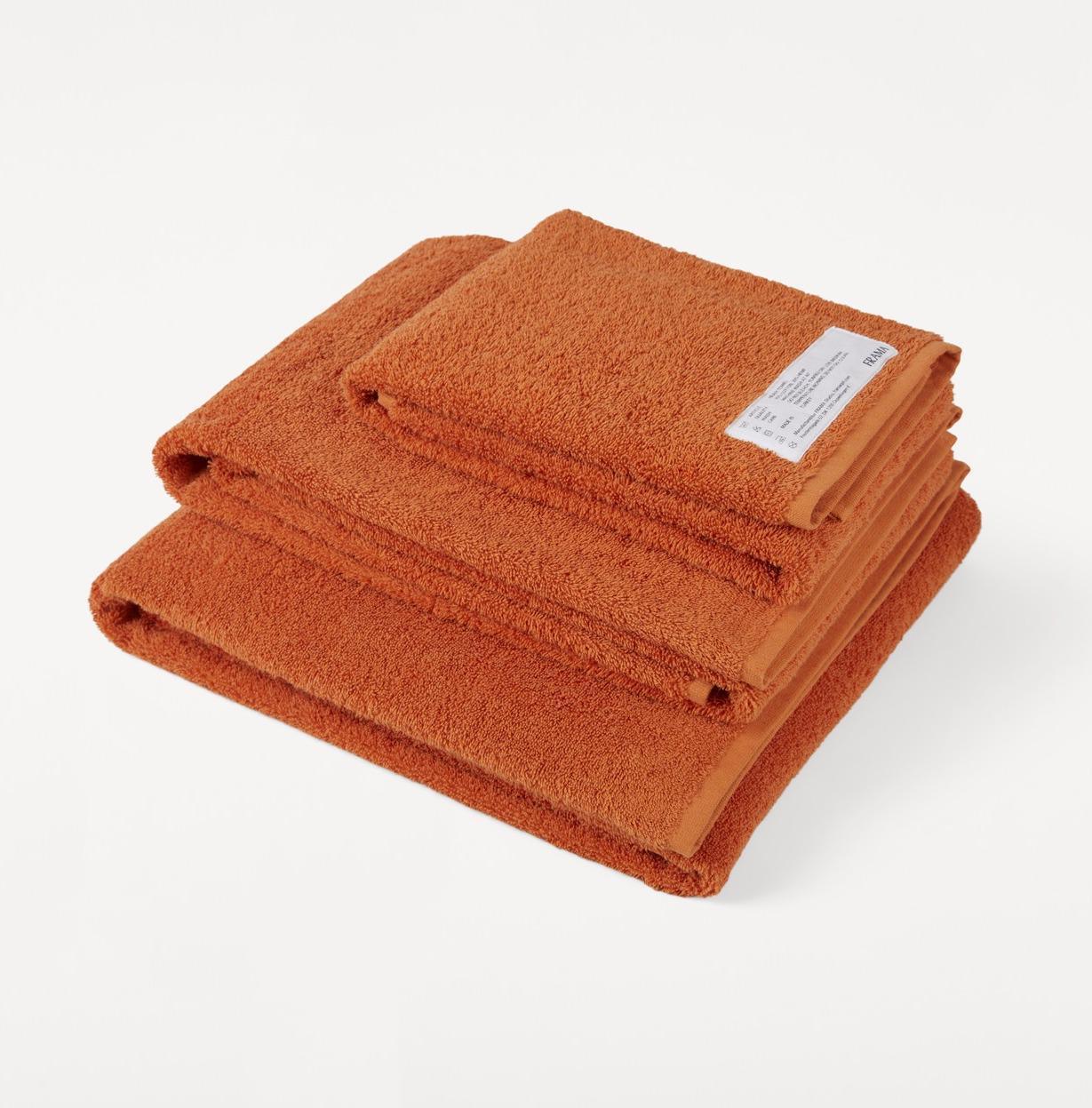 Burnt Orange Heavy Towel by FRAMA - THE PLANT SOCIETY