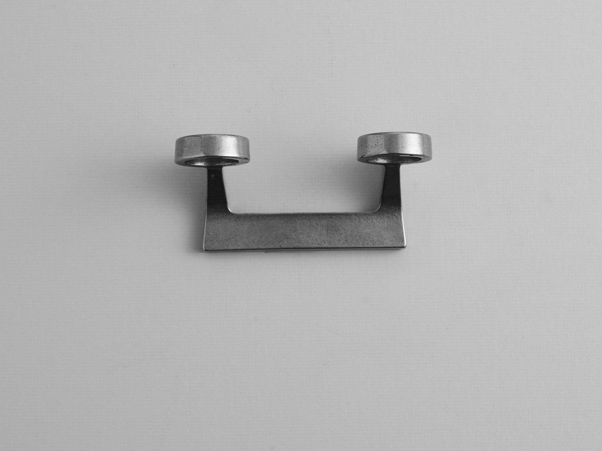 Duo Bottle Bracket Aluminium by Henry Wilson - THE PLANT SOCIETY