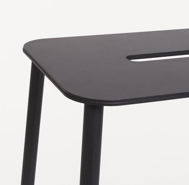 IN-STOCK |Adam Stool Mono| Black by FRAMA