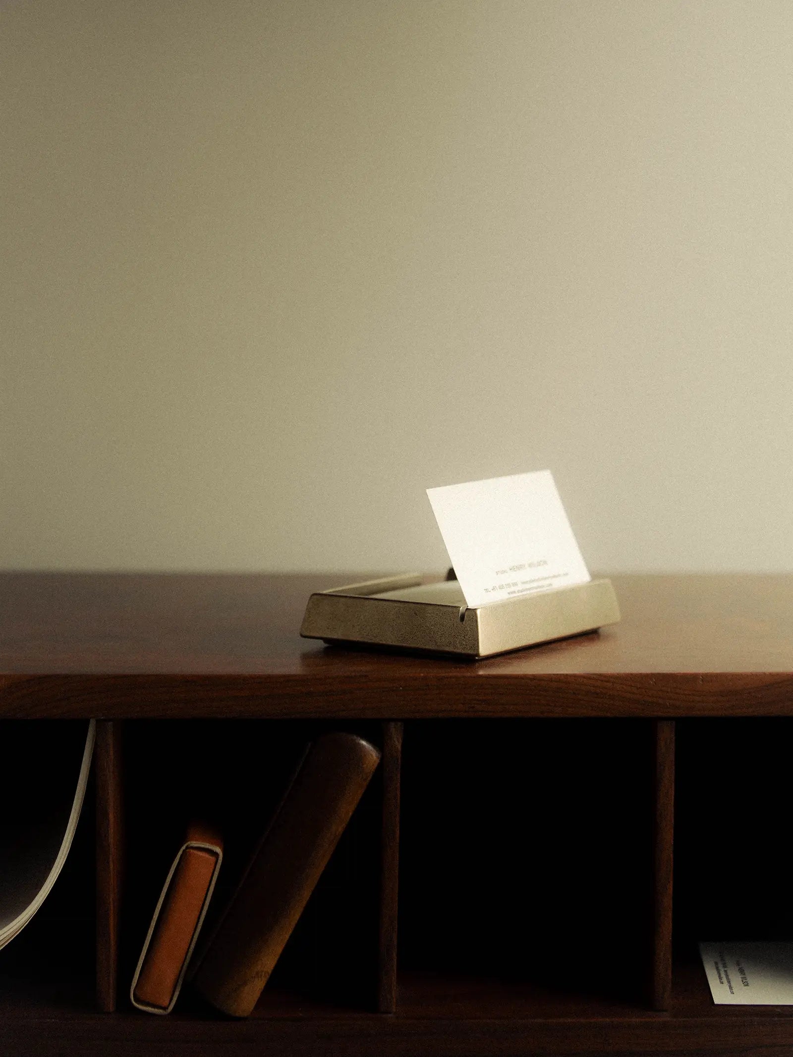 Business Card Holder Tray by Henry Wilson