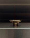 Mono Incense Holder in Brass by Henry Wilson