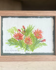 Petite Flower Painting by Alison Parkinson