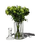 Recycled Glass 2-way Flower Vase by Puebco