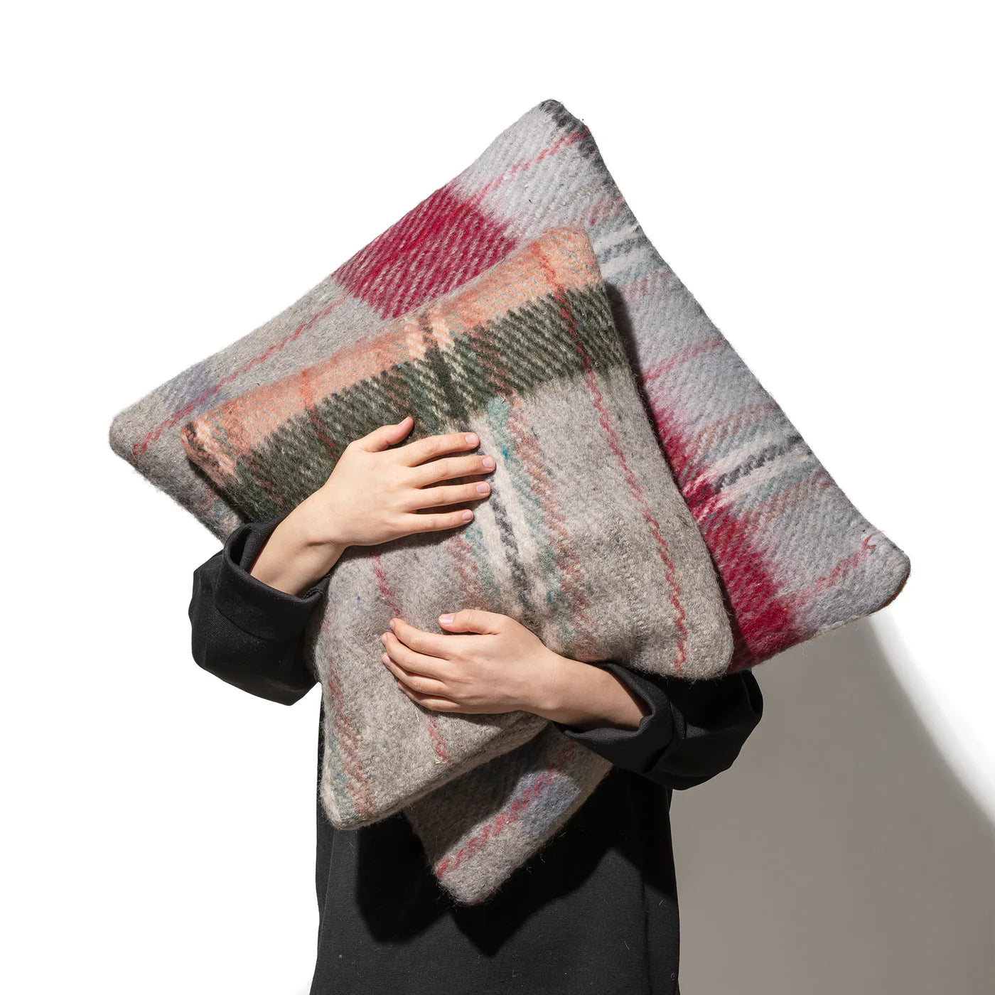 Recycled Wool Mix Cushion Cover by Puebco