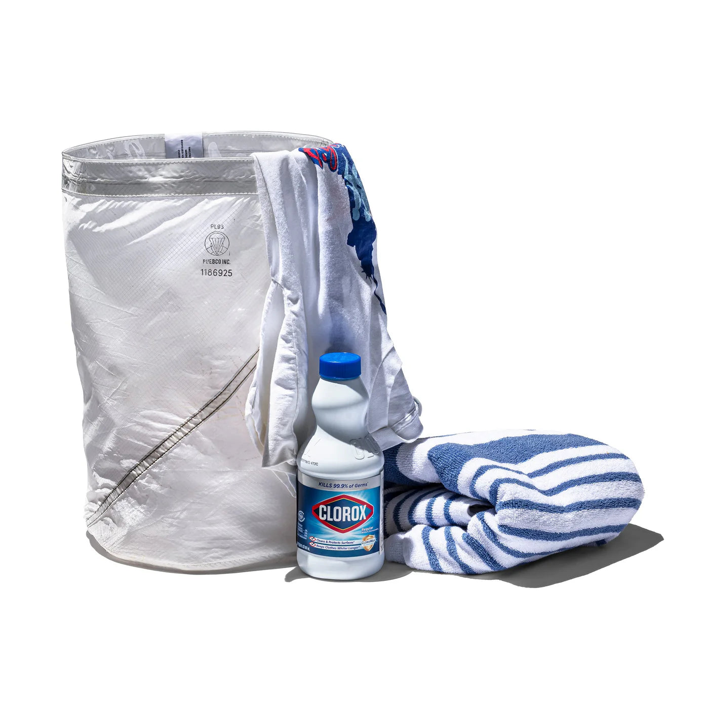 Covered Vintage Parachute Organiser by Puebco