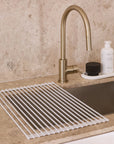 Drip Silicone Fold Dish Drying Rack by DESIGNSTUFF