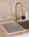 Drip Silicone Fold Dish Drying Rack by DESIGNSTUFF
