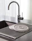 Drip Silicone Fold Dish Drying Rack by DESIGNSTUFF