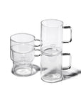 Borosilicate Glass Mug / Shallow Stacking by Puebco