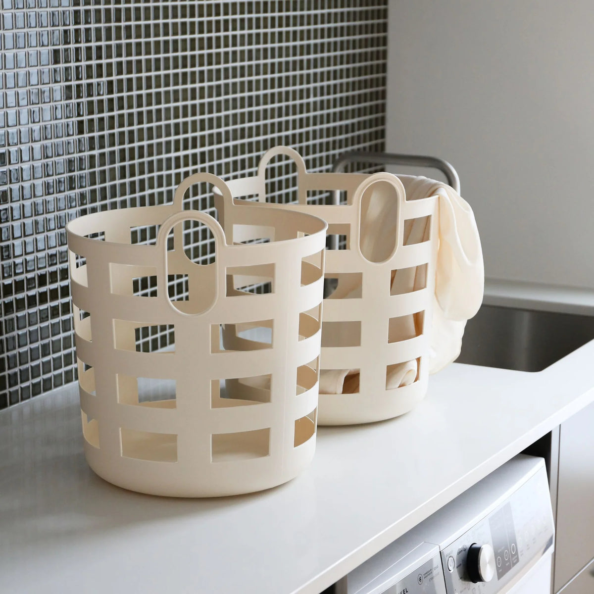 Storage and Laundry Basket by ENKEL STUDIO