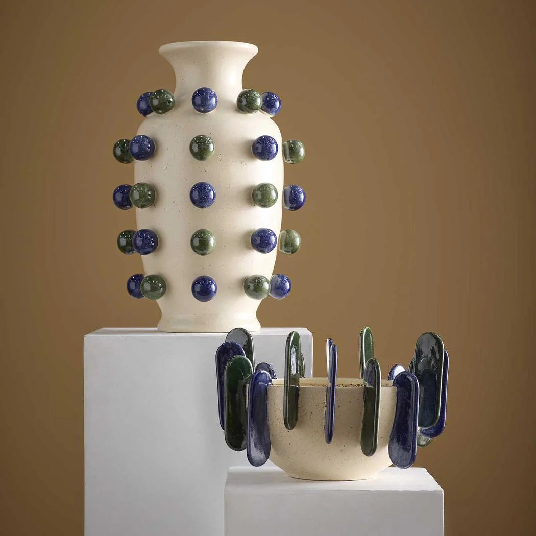 Pip Vase in Blue &amp; Green