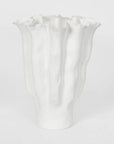 Large Axel Vase in White