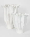 Large Axel Vase in White
