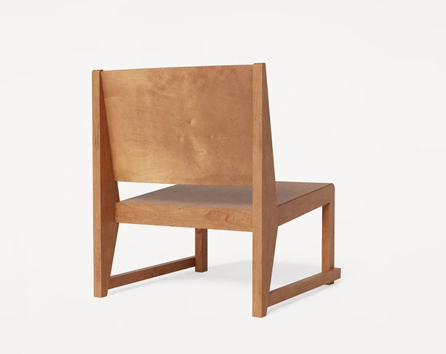 IN-STOCK | Easy Chair 01 | Warm Brown Birch by FRAMA