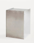 Rivet Box Table | Aluminum by FRAMA