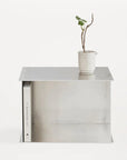 Rivet Box Table | Aluminum by FRAMA