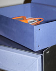 Library Storage Box | Indigo | Set by FRAMA