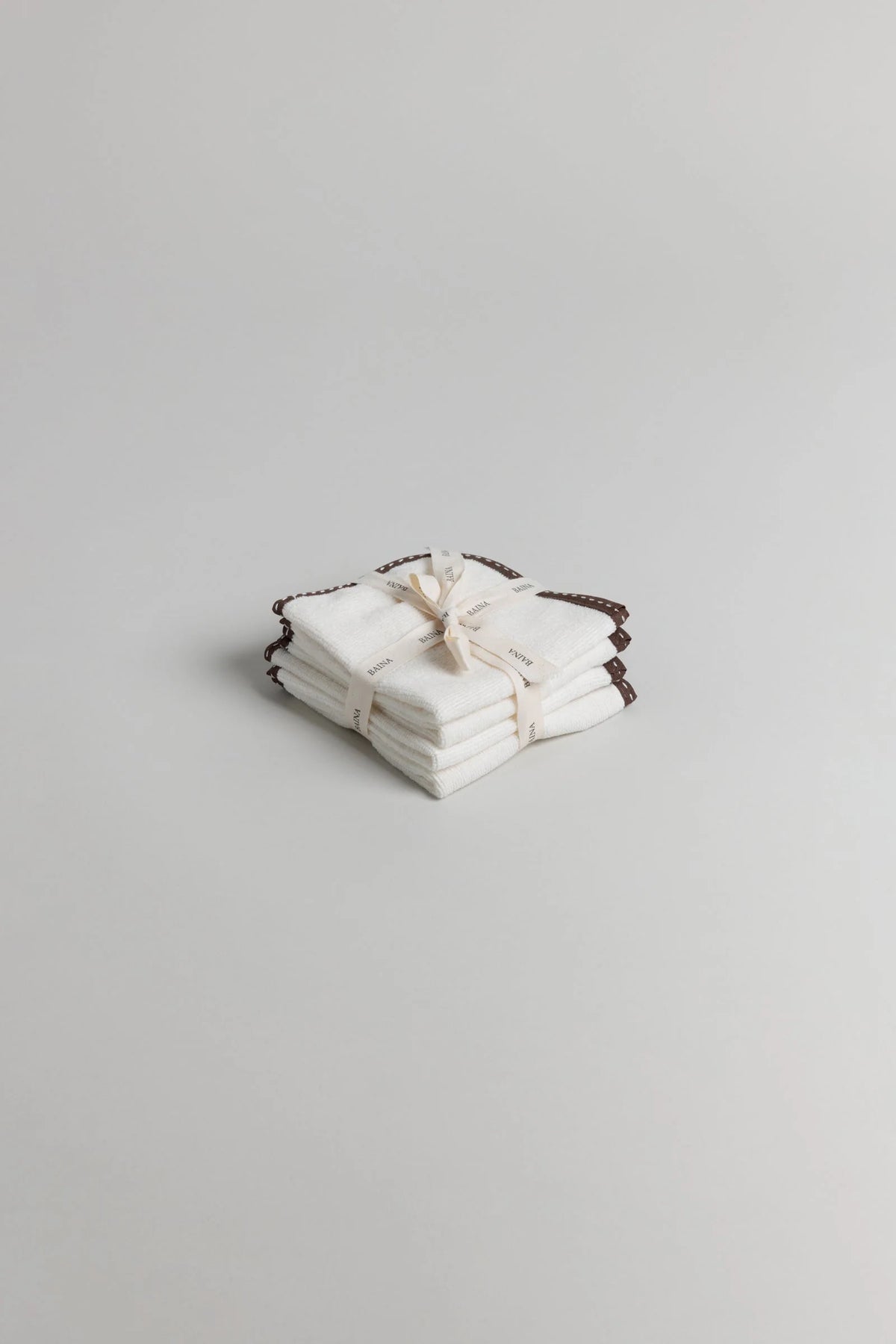 Baby Wash Cloth Set in Ivory by Baina