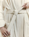 Sulis Bath Robe in Ivory by Baina