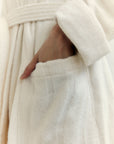 Sulis Bath Robe in Ivory by Baina
