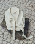 Sulis Bath Robe in Ivory by Baina