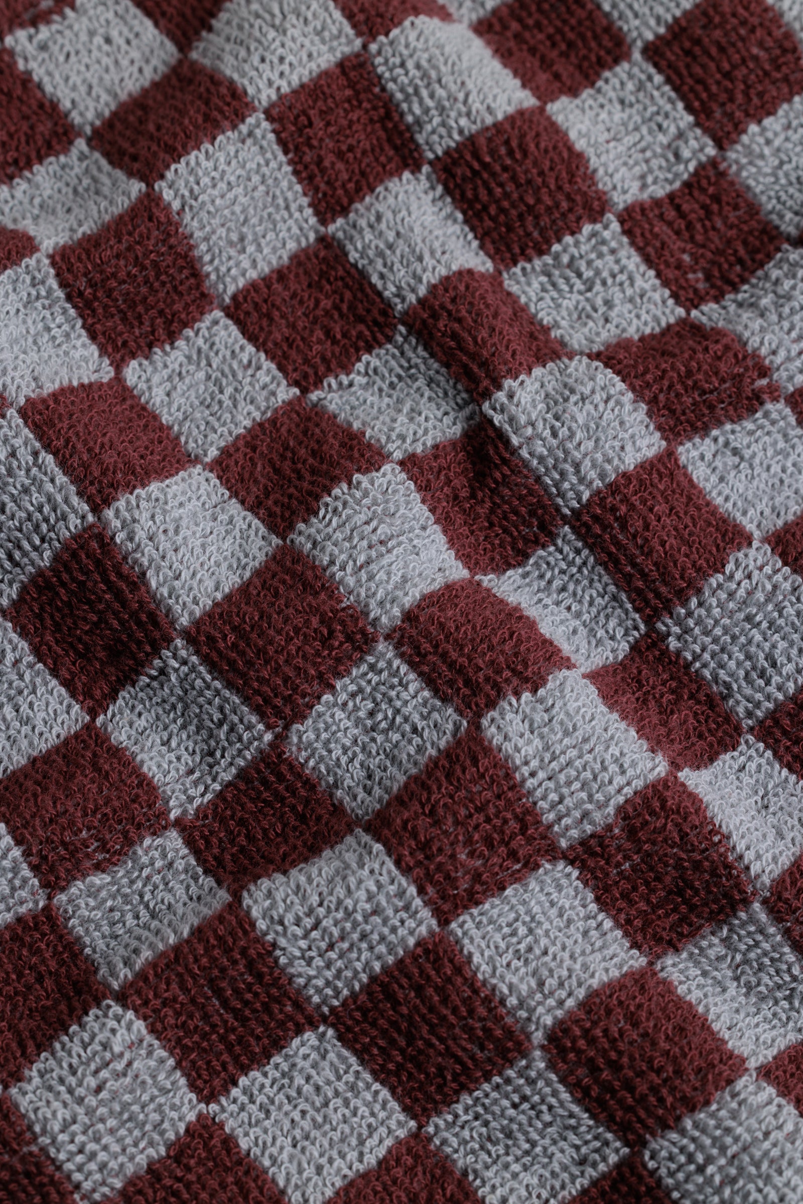 Quill Face Cloth in Cement &amp; Rhus by Baina