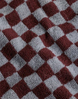 Quill Face Cloth in Cement & Rhus by Baina