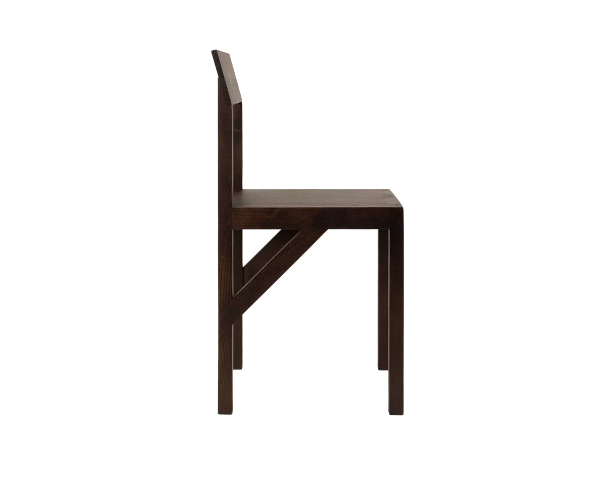 PRE-ORDER I Bracket Chair | Dark Wood by FRAMA