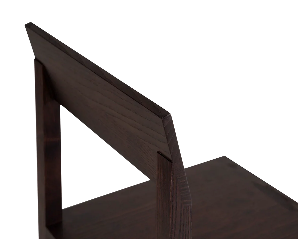 PRE-ORDER I Bracket Chair | Dark Wood by FRAMA