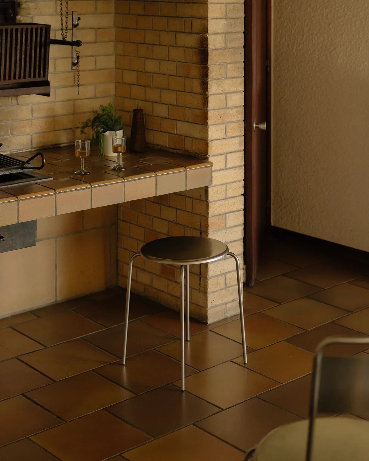 PRE-ORDER | Petit Rond Stool | Stainless Steel | FRAMA – THE PLANT SOCIETY