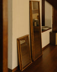 PRE-ORDER| Symmetry Mirror | Honey Ash Wood | Small by FRAMA