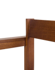 IN-STOCK | Symmetry Armrest Chair | Honey Ash Wood | Oat Fabric by FRAMA