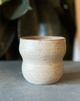 Stoneware Curve Cup in Pebble by Kristin Olds