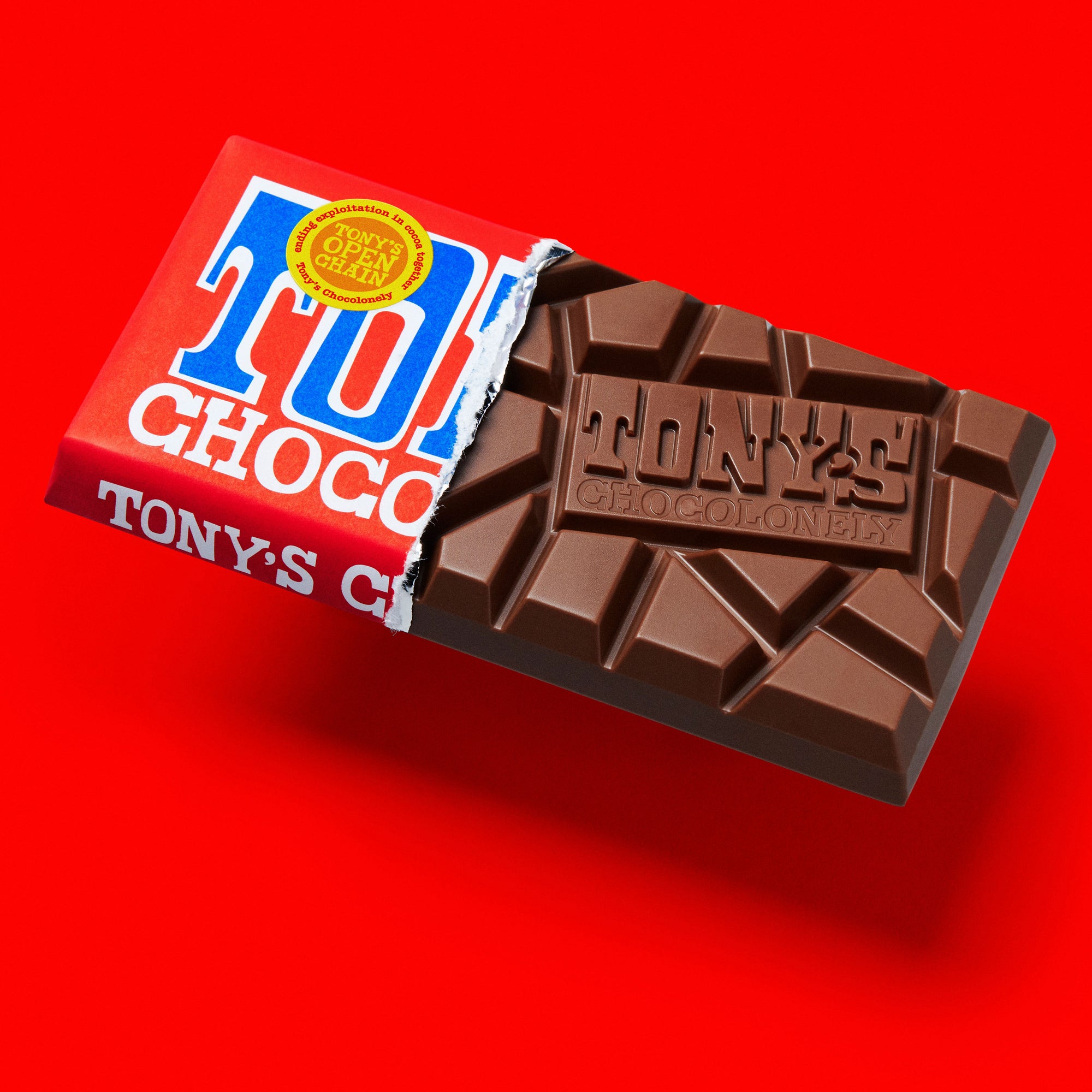 Milk Chocolate Bar 180g By Tony&#39;s Chocolonely