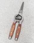 Wood Flower Snips with Brass Pins