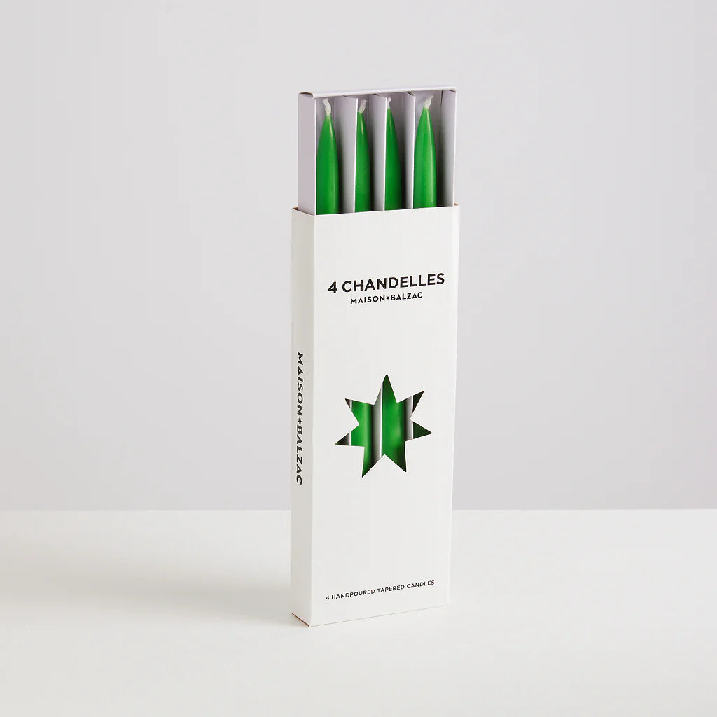 4 Chandelles - Tapered Candles by Maison Balzac