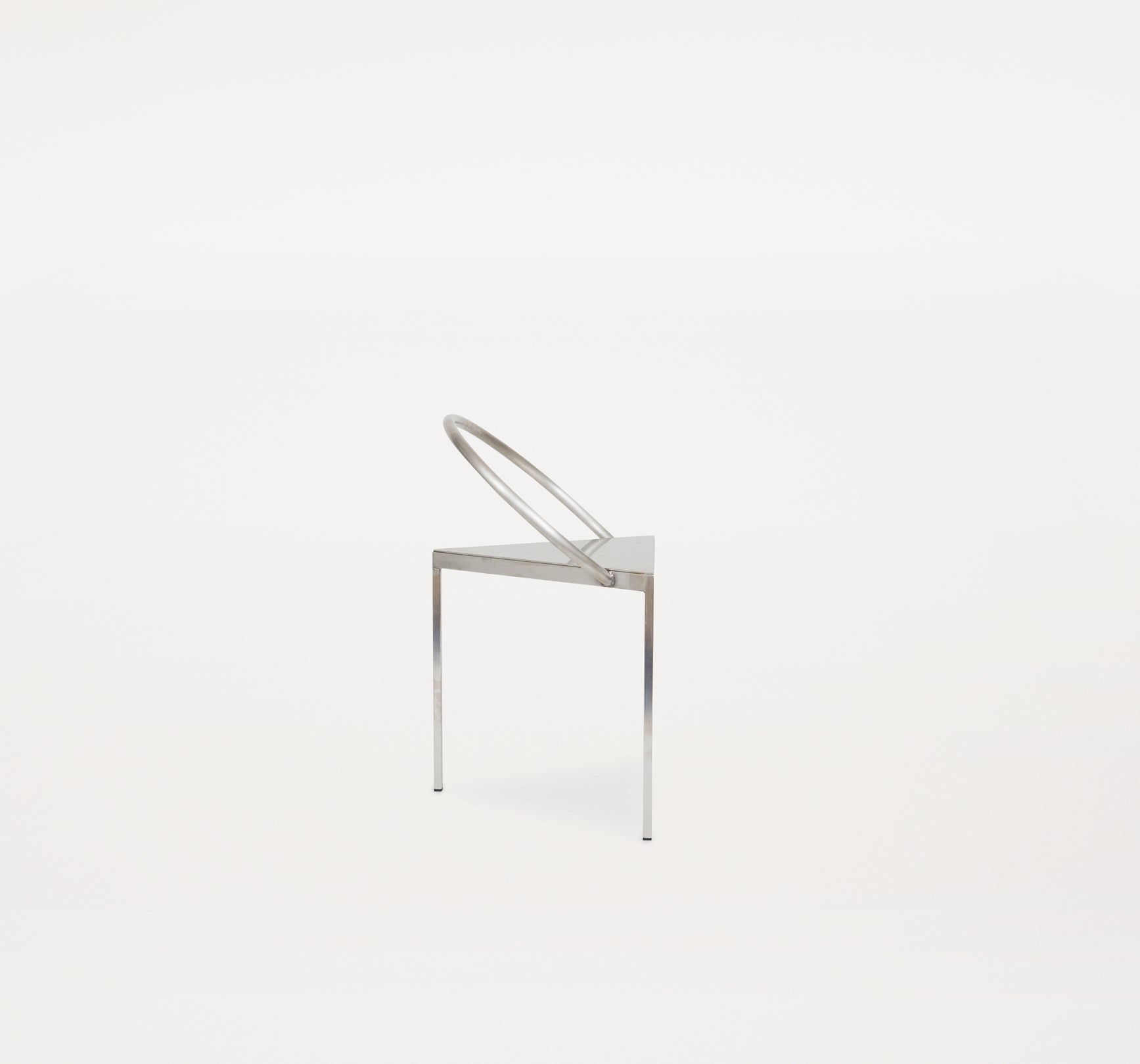 IN-STOCK I Triangolo Chair Steel  by FRAMA