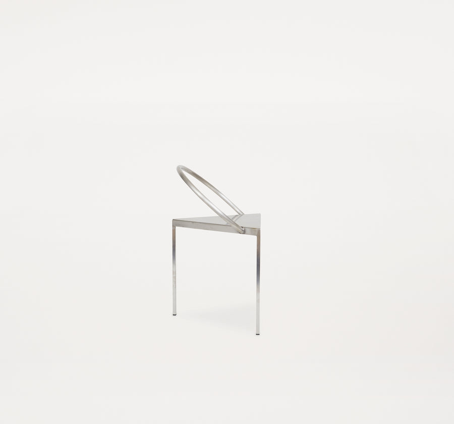 IN-STOCK I Triangolo Chair Steel  by FRAMA