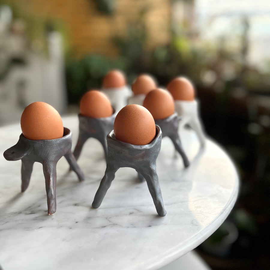 Leggy Egg Holder by Bridget Bodenham