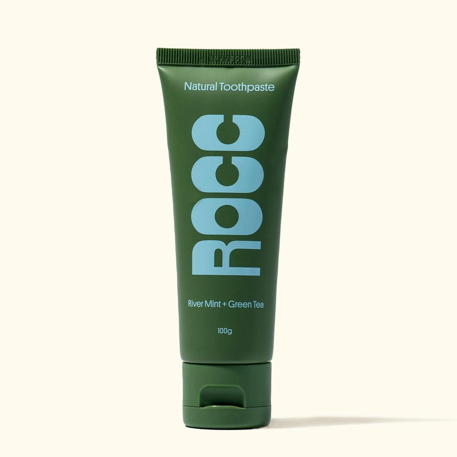 ROCC Naturals River Mint + Green Tea Toothpaste - THE PLANT SOCIETY