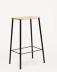 IN-STOCK |Adam Stool  Oak / Black  by FRAMA