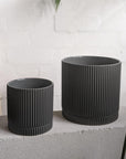 Charcoal Eyre Planter by The Plant Society - THE PLANT SOCIETY