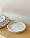 White Ceramic Saucer