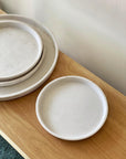 White Ceramic Saucer