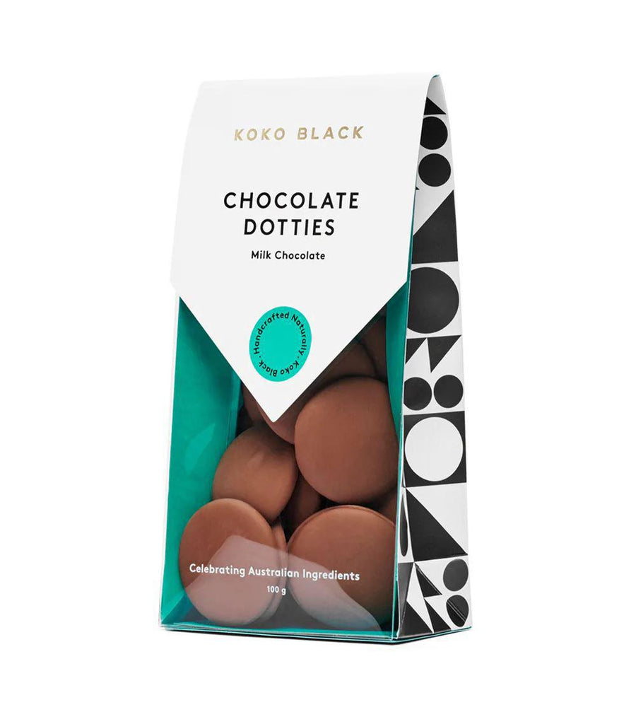 Dotties Chocolate 100g by Koko Black