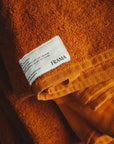Burnt Orange Heavy Towel by FRAMA - THE PLANT SOCIETY