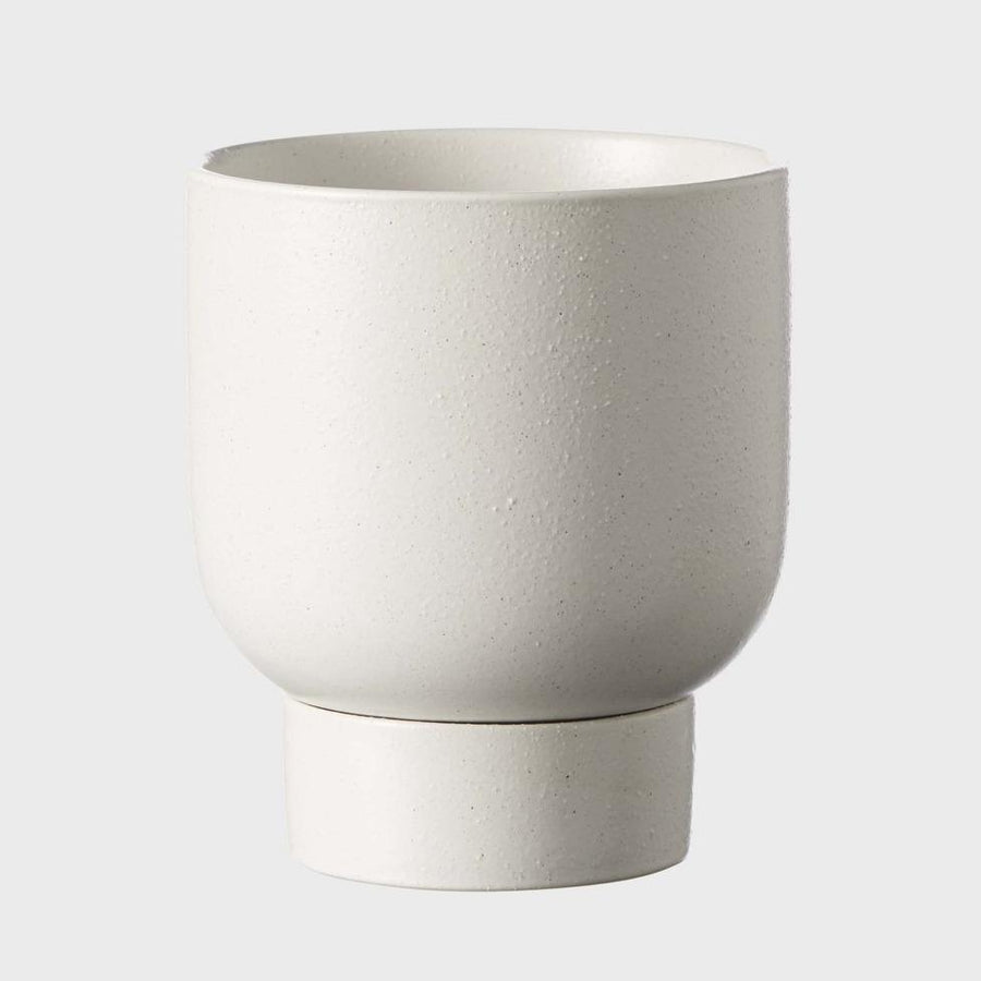 Soft White Finch Planter by Evergreen Collective