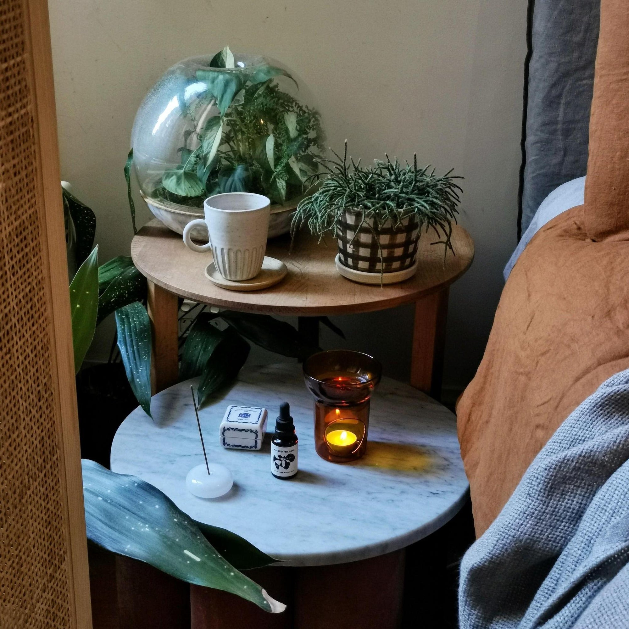 Brule Parfum Oil Burner by Maison Balzac - THE PLANT SOCIETY