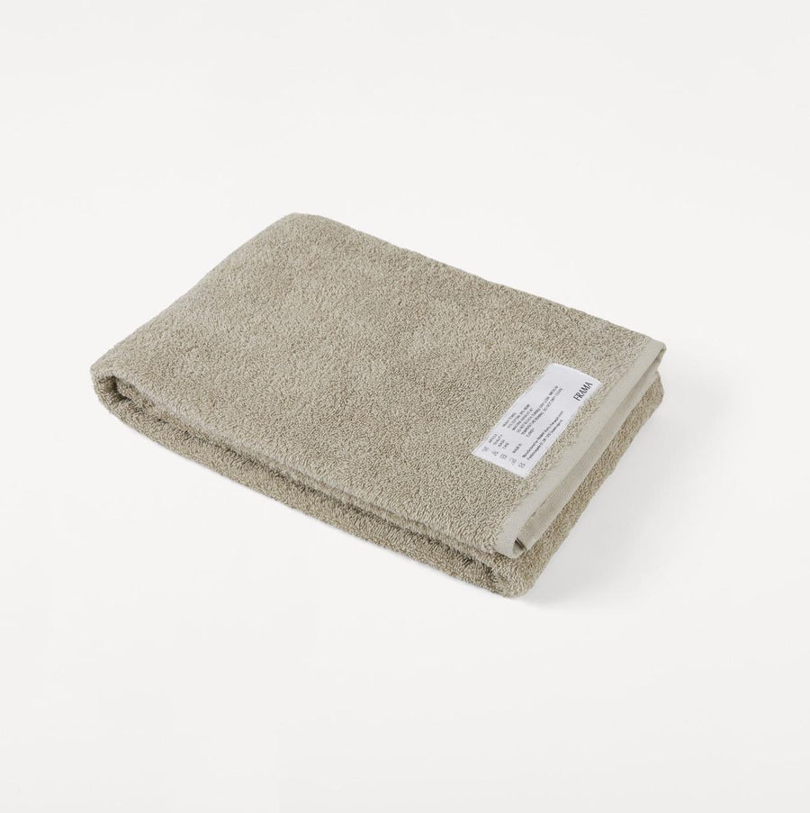 Sage Green Heavy Towel by FRAMA - THE PLANT SOCIETY