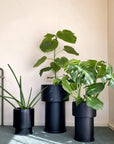 Midi Tall Tower Planter by The Plant Society x Capra Designs- Totem Collection - - THE PLANT SOCIETY